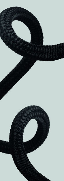 Slika KAYA LUPES VIPERA 16mm Crna, omča 40cm, 15m